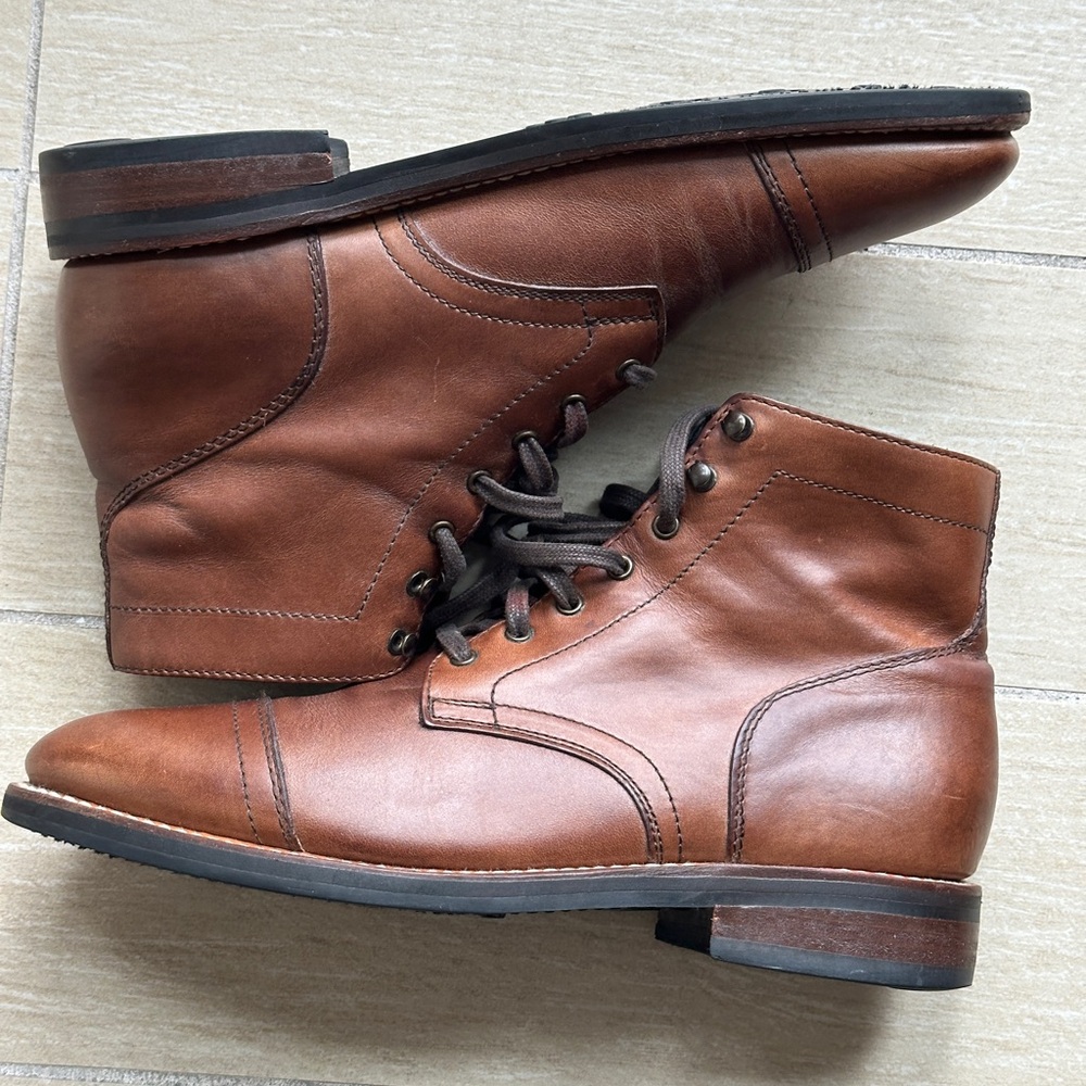 SOLD! Thursday Boot Co. – Captain Cap Toe | Size 10.5 | Natural